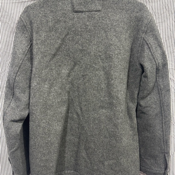 Faherty Charcoal Gray Men's Shirt Jacket - Picture 5 of 6